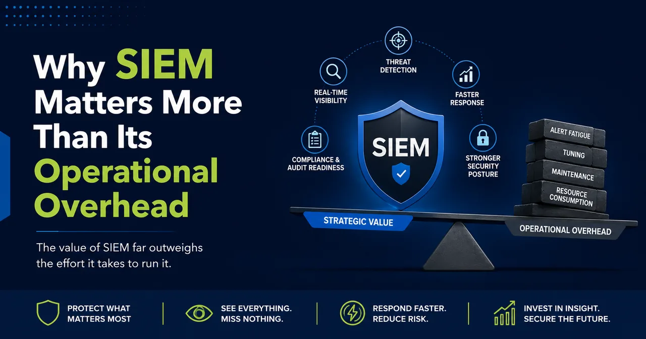 Why SIEM Is More Important Than Its Operational Overhead